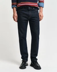 Gant Regular-fit Jeans REGULAR GANT JEANS blau/dunkelblau