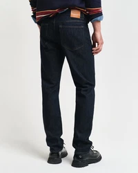 Gant Regular-fit Jeans REGULAR GANT JEANS blau/dunkelblau