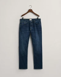 Gant Regular-fit Jeans REGULAR GANT JEANS Blau/Lila/Dunkelblau