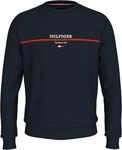 Tommy Hilfiger Sweatshirt Hilfiger Stripe Terry Sweatshirt blau
