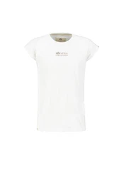 Alpha Industries T-Shirt Organics EMB Sleeveless T Weiß/Creme/Grün