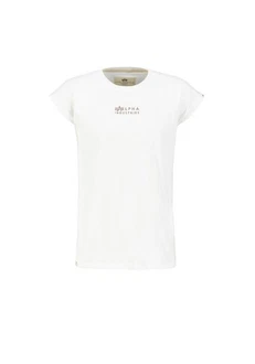 Alpha Industries T-Shirt Organics EMB Sleeveless T Weiß/Creme/Grün