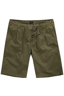 JP1880 Bermudas Chino-Bermuda Bauchfit FLEXNAMIC 4-Pocket Dunkelgrün/Khaki/Grün