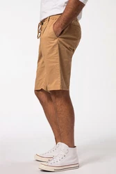 JP1880 Bermudas Chino-Bermuda Bauchfit FLEXNAMIC 4-Pocket Beige/Khaki/Braun