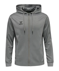 hummel Kapuzenjacke hmlCORE XK Hellgrau/Grau/Dunkelgrau
