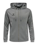 hummel Kapuzenjacke hmlCORE XK Hellgrau/Grau/Dunkelgrau