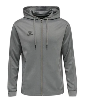 hummel Kapuzenjacke hmlCORE XK Hellgrau/Grau/Dunkelgrau