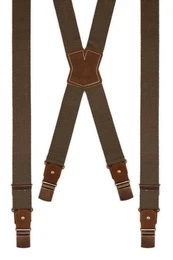 Trachtenlederhose Trachten Hosentrger - SIMPLE-DUNKEL - oliv