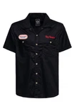 KingKerosin Kurzarmhemd Speed Kings Dunkelblau/Schwarz/Blau