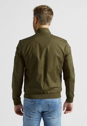 Milestone Steppmantel Popjacke Dunkelgrün/Khaki/Grün