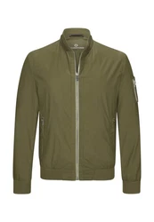 Milestone Steppmantel Popjacke Dunkelgrün/Khaki/Grün