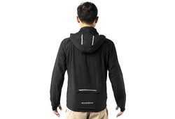 ROCKBROS Fahrradjacke Herren Elastisch Atmungsaktiv Laufjacke Softshelljacke Schwarz/Grau/Weiß/Dunkelgrau/Lila