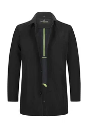 Milestone Steppmantel Popjacke Schwarz/Dunkelgrün