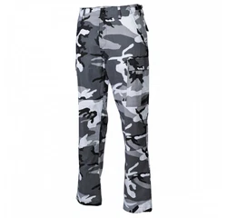 MFH Cargohose US Kampfhose BDU Grau/Dunkelblau/Dunkelgrün/Blau/Hellgrau