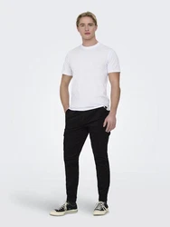 ONLY & SONS Slim-fit-Jeans Loom Schwarz/Khaki