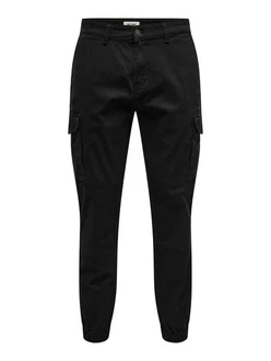 ONLY & SONS Slim-fit-Jeans Loom Schwarz/Khaki