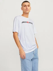Jack & Jones T-Shirt Basic Schwarz/Dunkelblau/Hellblau/Mischfarben