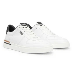 BOSS Sneaker Clint Tenn lt Weiß/Schwarz/Creme