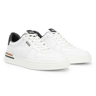 BOSS Sneaker Clint Tenn lt Weiß/Schwarz/Creme