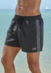 H.I.S Badeshorts Dunkelgrau/Schwarz/Khaki