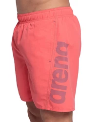 Arena Badeshorts Fundamentals Logo R Fluo Red