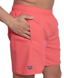 Arena Badeshorts Fundamentals Logo R Fluo Red