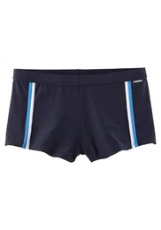 Boxer-Badehose mit modischen Kontrastpaspelierungen