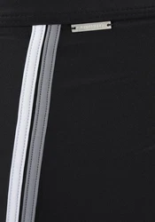 Chiemsee Boxer-Badehose Schwarz/Grau