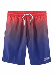 Badeshorts mit Farbverlauf