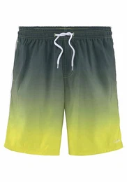 Badeshorts mit Farbverlauf