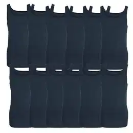 GTZBURG Unterhemd 12er Pack Herren Unterhemden (12-St., 12er Pack) Feinripp Qualitt