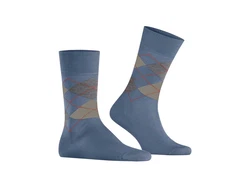 Burlington Socken Manchester Blau/Grau/Dunkelblau/Hellblau