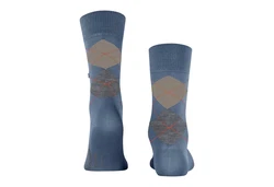Burlington Socken Manchester Blau/Grau/Dunkelblau/Hellblau