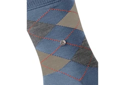 Burlington Socken Manchester Blau/Grau/Dunkelblau/Hellblau