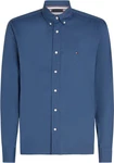Tommy Hilfiger Langarmhemd FLEX POPLIN RF SHIRT rauchblau