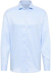 Eterna Langarmhemd MODERN FIT Hellblau
