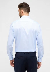 Eterna Langarmhemd MODERN FIT Hellblau