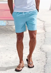 John Devin Shorts Bermuda Hellblau/Blau/Grün