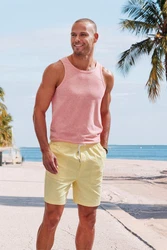 John Devin Shorts Bermuda Khaki/Beige/Gelb