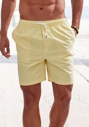 John Devin Shorts Bermuda Khaki/Beige/Gelb