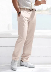 John Devin Chinohose Regular-Fit Khaki/Grau/Beige/Braun
