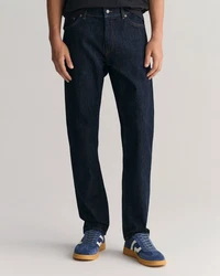 Gant Regular-fit Jeans REGULAR GANT JEANS blau/dunkelblau
