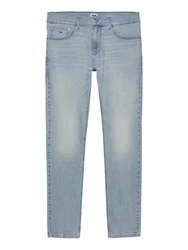 Tommy Jeans Slim-fit Jeans SCANTON SLIM mit Logoprägung Hellblau