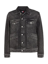 Jeansjacke ISAAC DENIM TRUCKER CH6187 mit Logoprgung