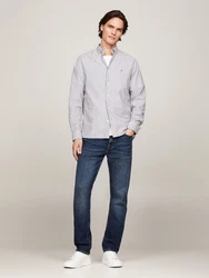 Tommy Hilfiger Businesshemd NAT. SOFT EASY STRIPE RF SHIRT desert sky/optic wei