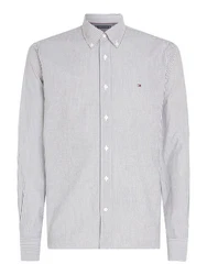 Tommy Hilfiger Businesshemd NAT. SOFT EASY STRIPE RF SHIRT desert sky/optic wei