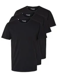 SELECTED HOMME T-Shirt SLHRoland Dunkelblau/Schwarz/Grau