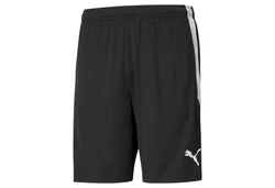 PUMA Trainingsshorts TEAMLIGA TRAINING SHORTS Schwarz/Dunkelgrau/Grau