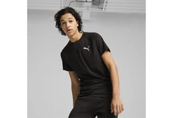 PUMA T-Shirt EVOSTRIPE Schwarz