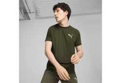 PUMA T-Shirt EVOSTRIPE Dunkelgrün/Grün